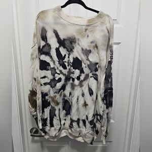 Free People Tie Dye Sweater